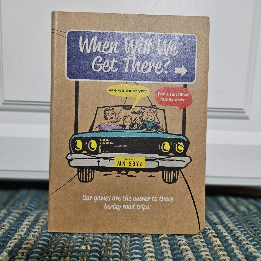 Are We There Yet? Car Road Trip Games And Fun Trivia Facts Paperback Book